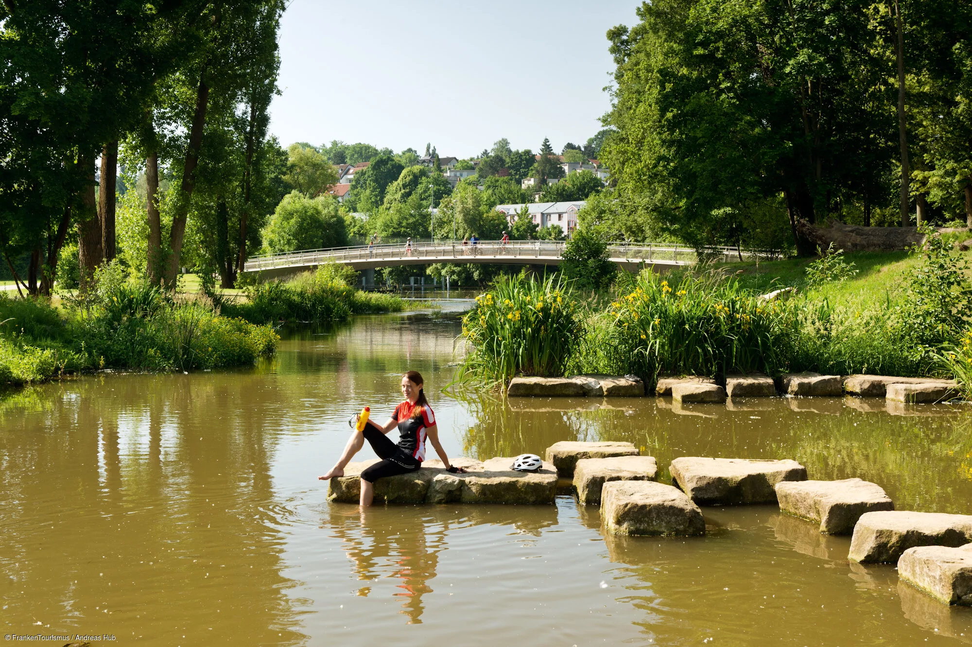 Fischpass im ERBA-Park
