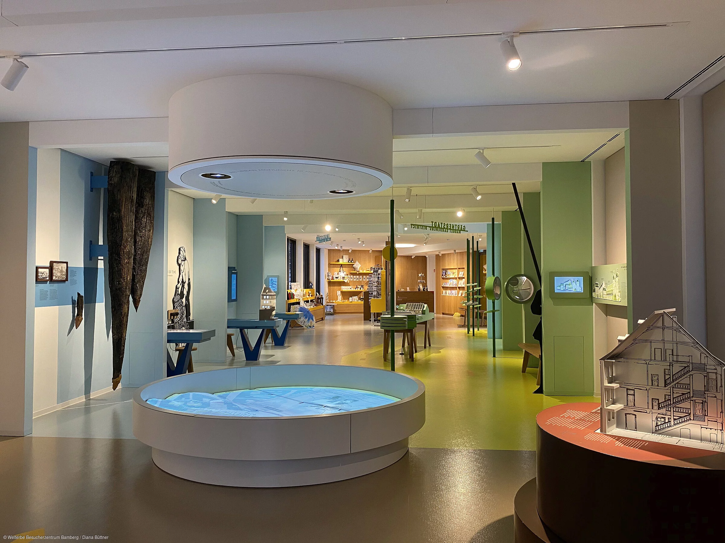 Welterbe Besucherzentrum Bamberg - Ausstellungsraum