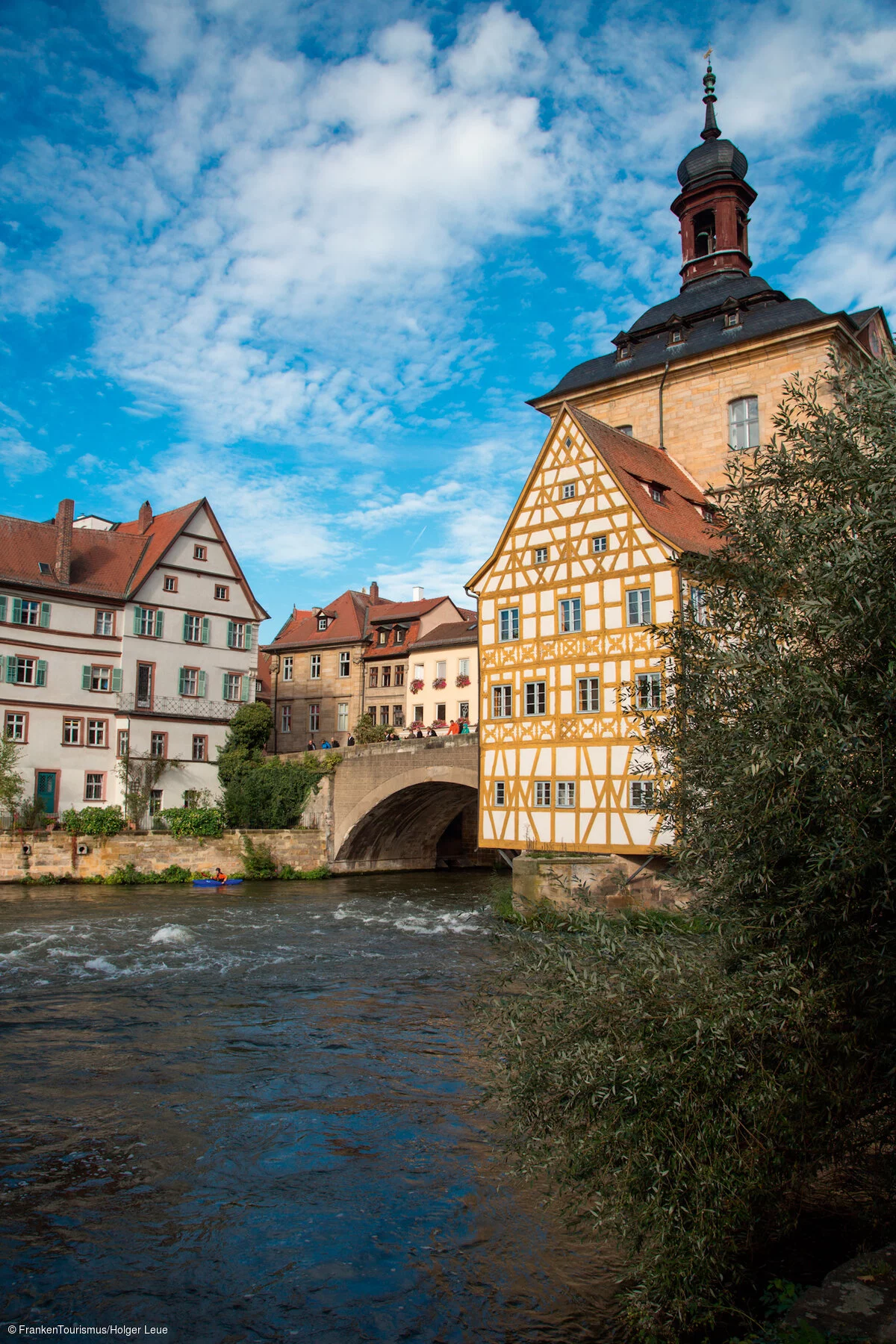 Altes Rathaus mit der Regnitz