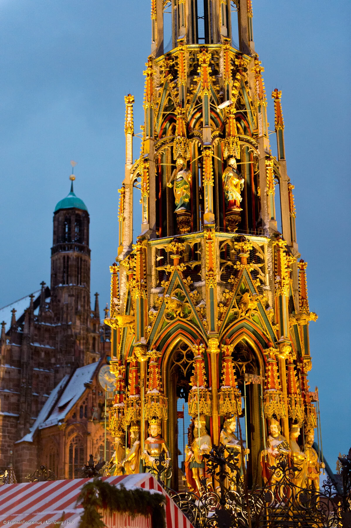 Christkindlesmarkt, weihnachtliches Nürnberg