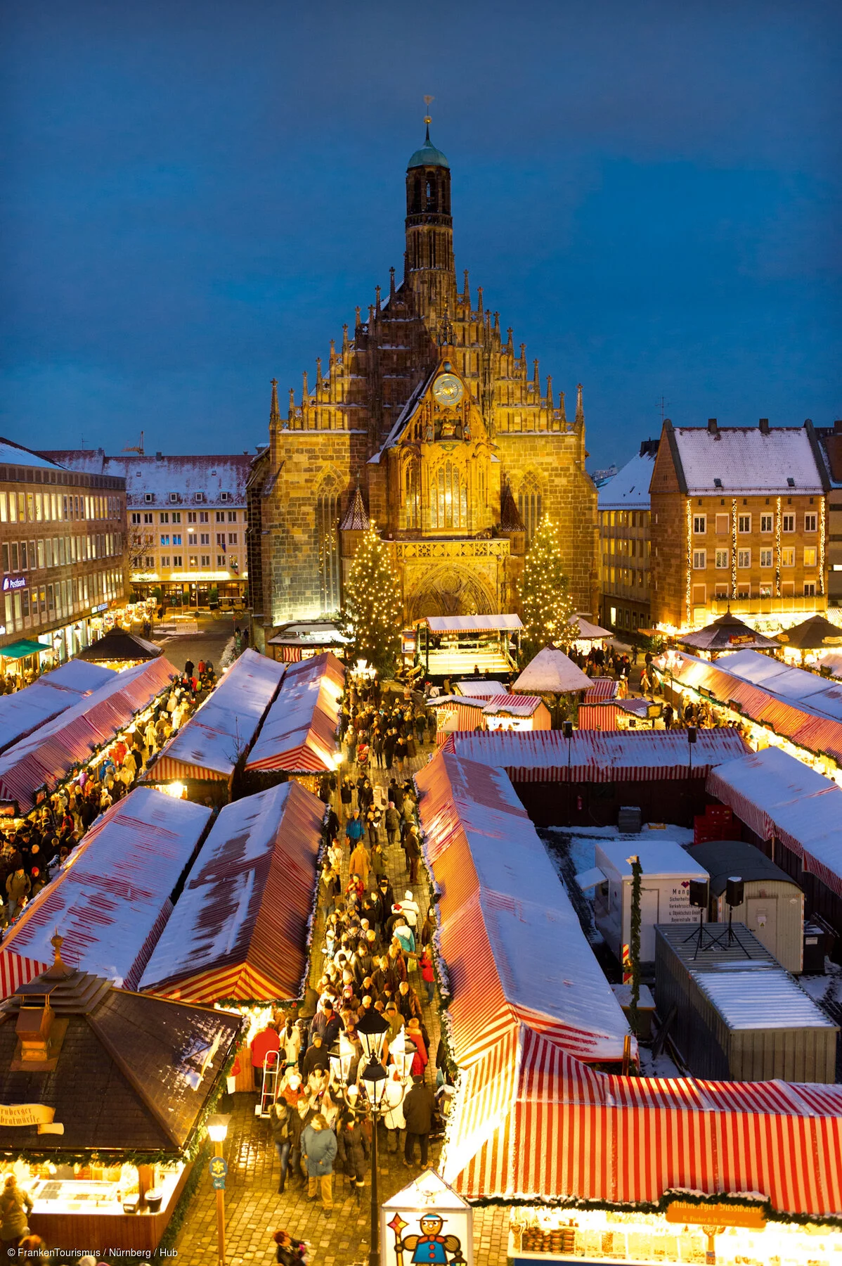 Christkindlesmarkt, weihnachtliches Nürnberg