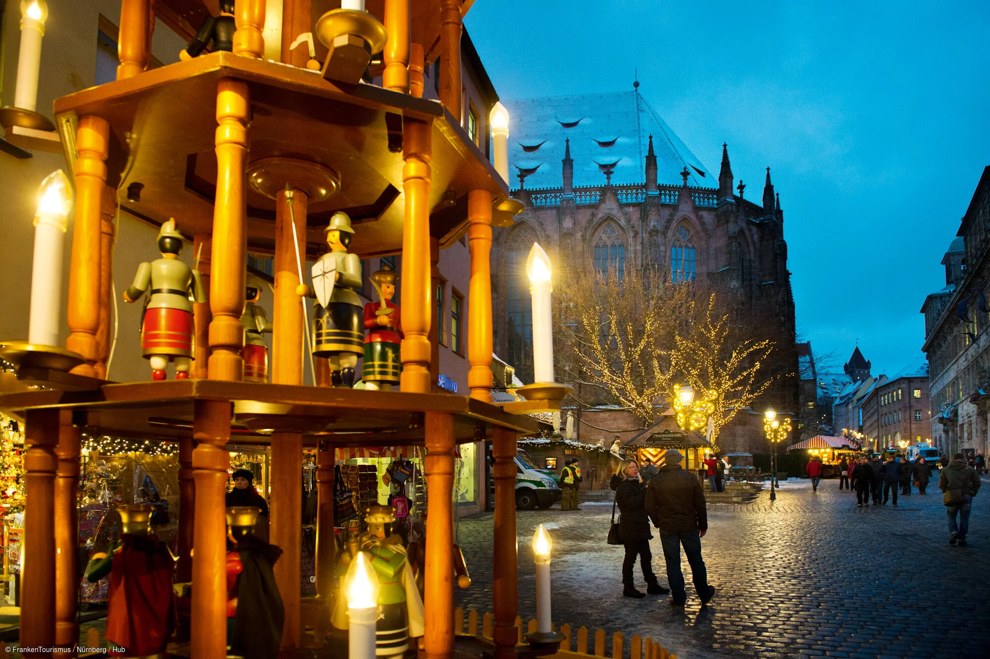 Christkindlesmarkt, weihnachtliches Nürnberg