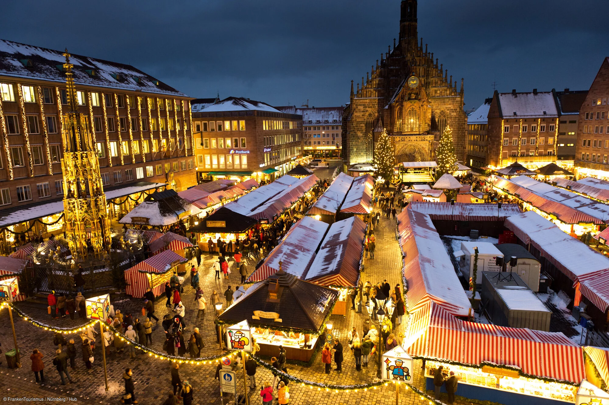 Christkindlesmarkt, weihnachtliches Nürnberg