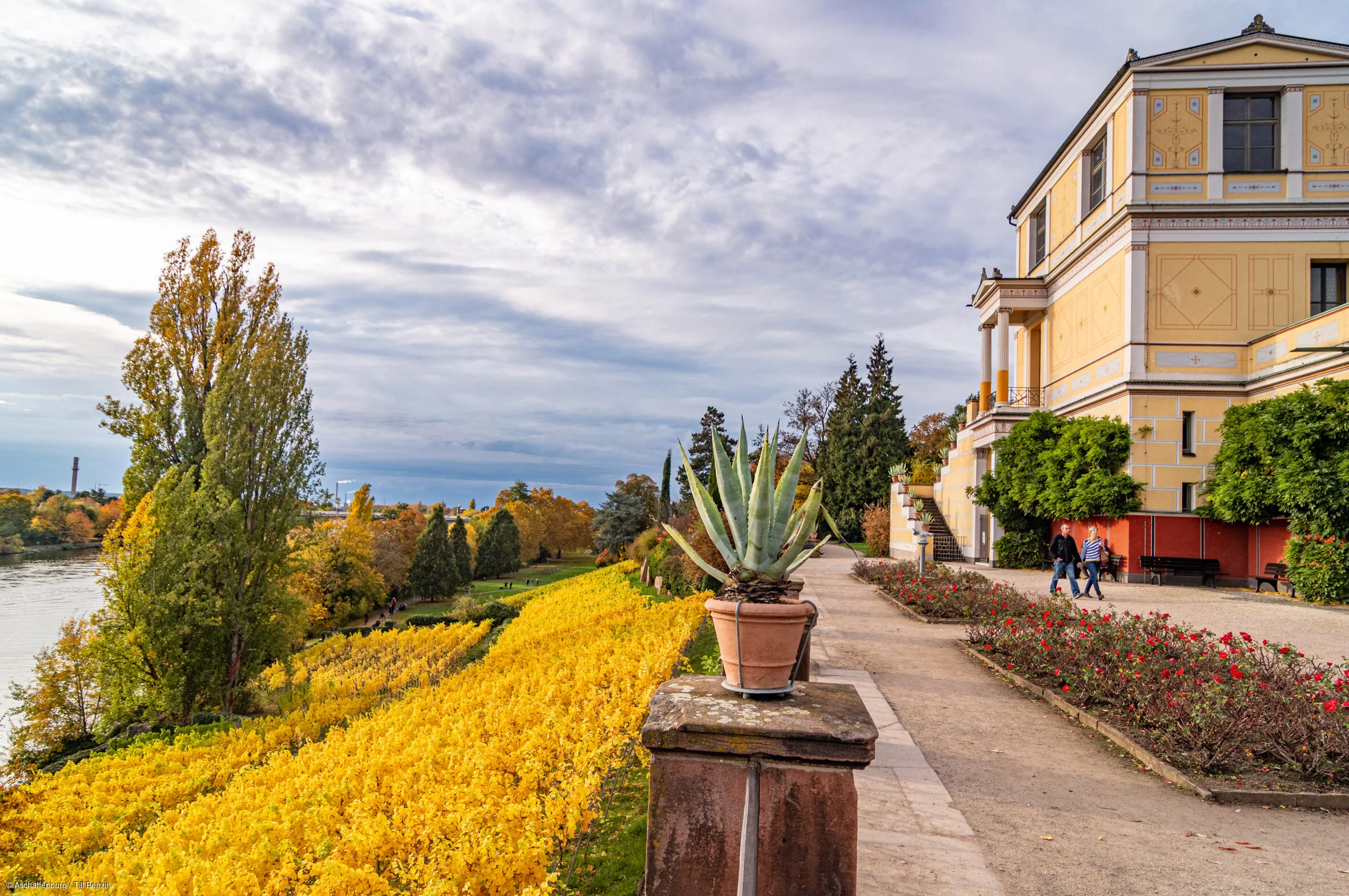 Schlosspark Herbst