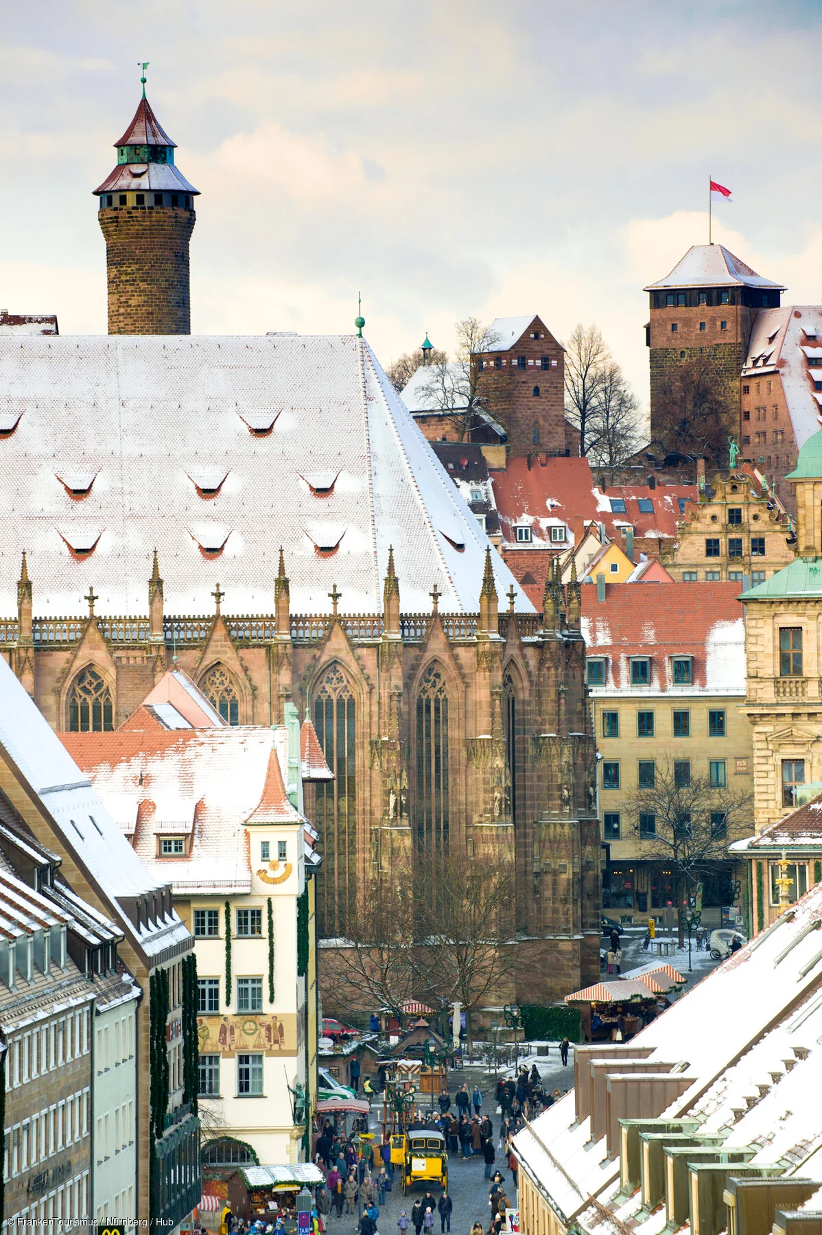 Christkindlesmarkt, weihnachtliches Nürnberg