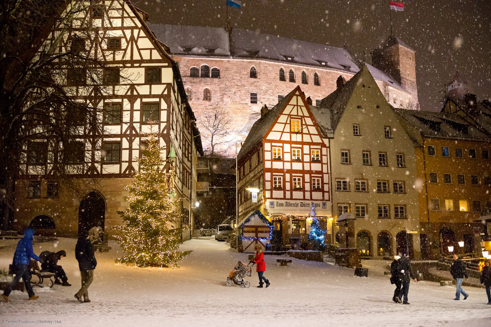 Christkindlesmarkt, weihnachtliches Nürnberg