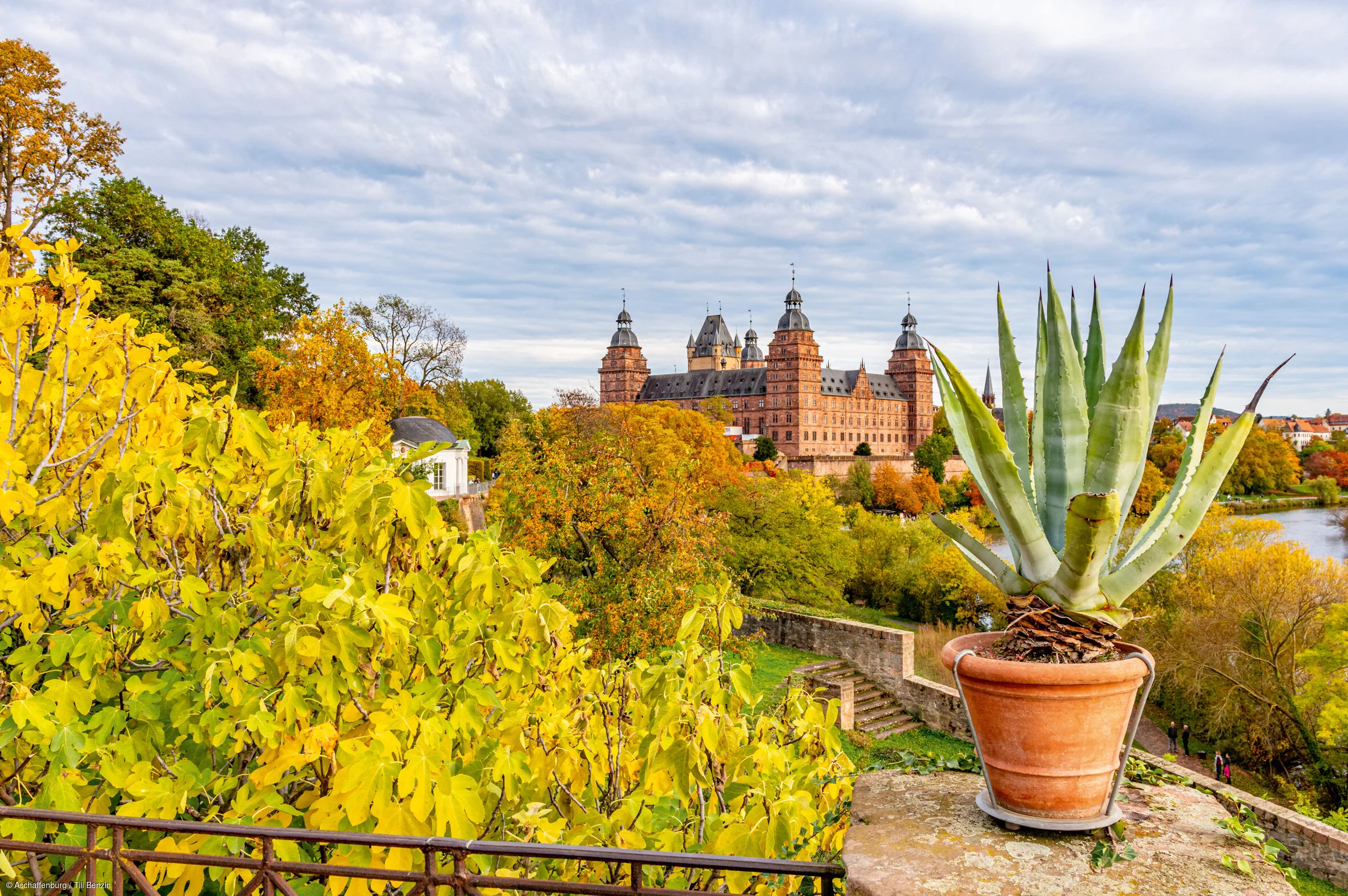 Schlosspark Herbst