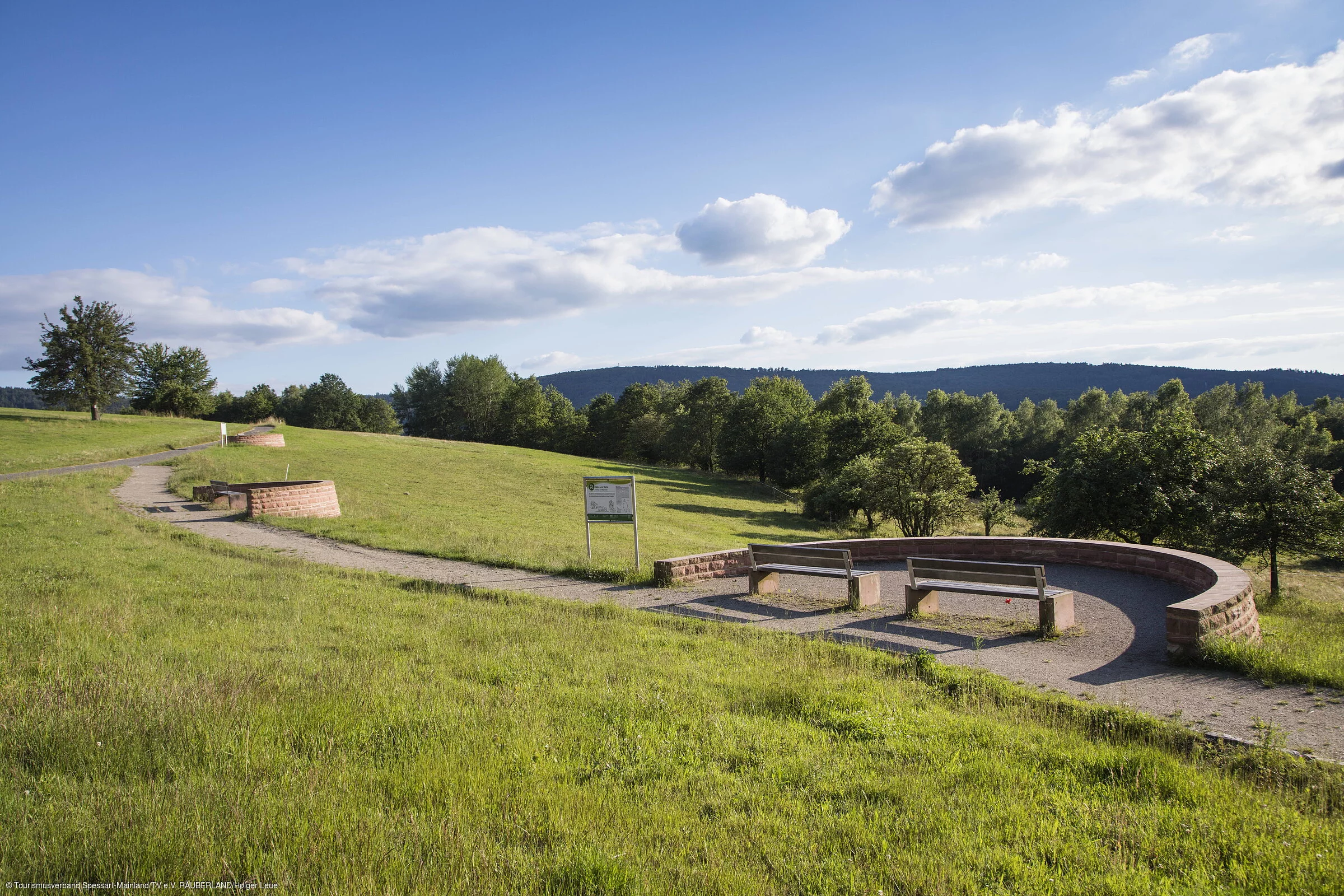 near Mespelbrunn, Räuberland, Spessart-Mainland, Bavaria, Germany
