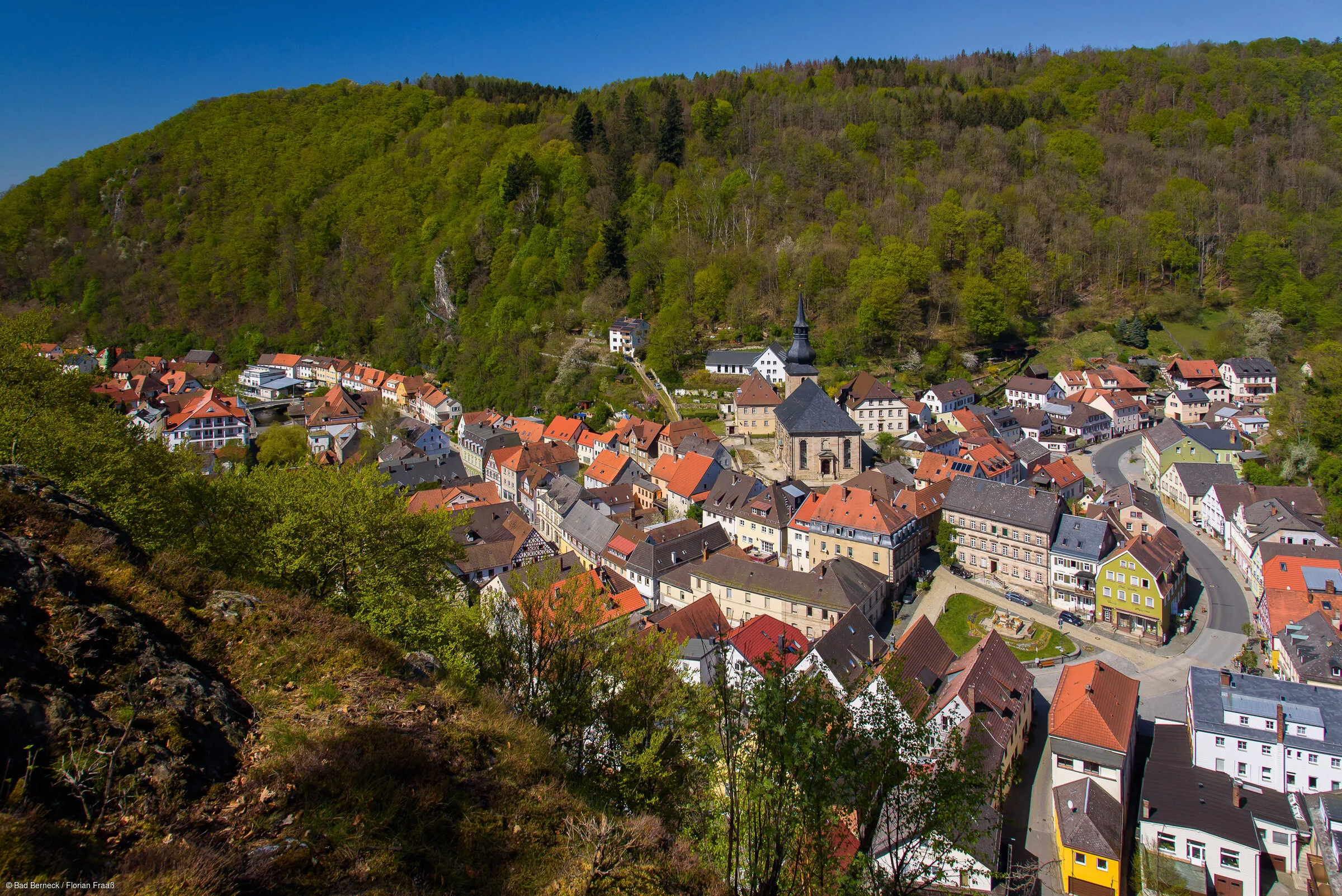 Blick vom Sonnentempel