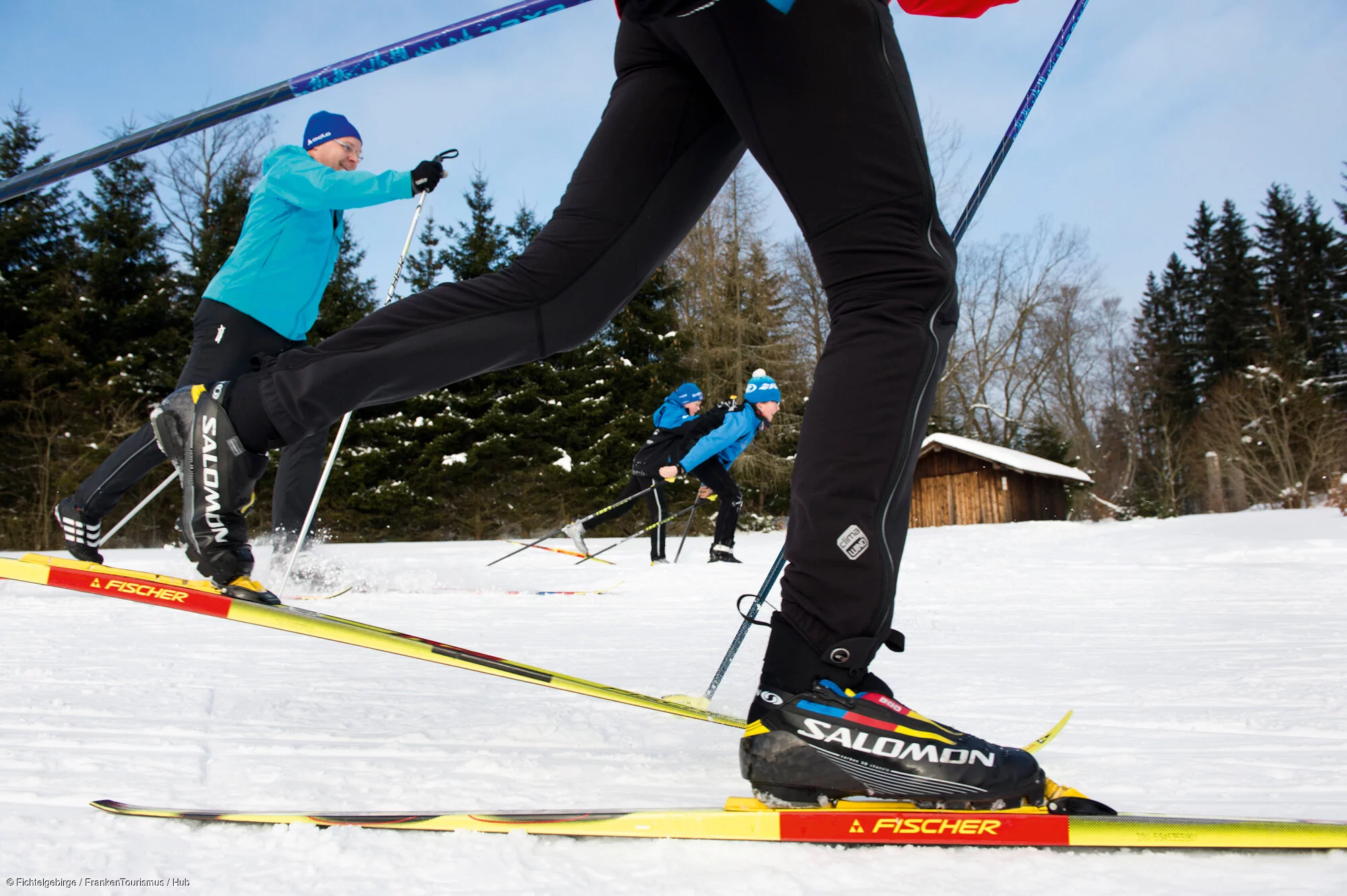 Skilanglauf im Fichtelgebirge