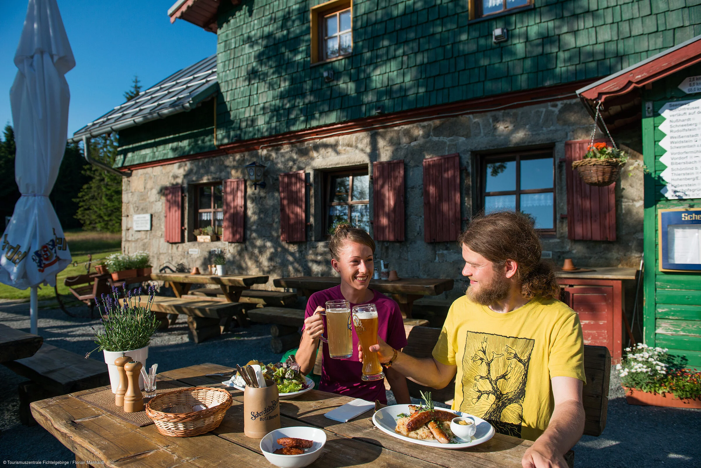 Hüttenmahlzeit Seehaus