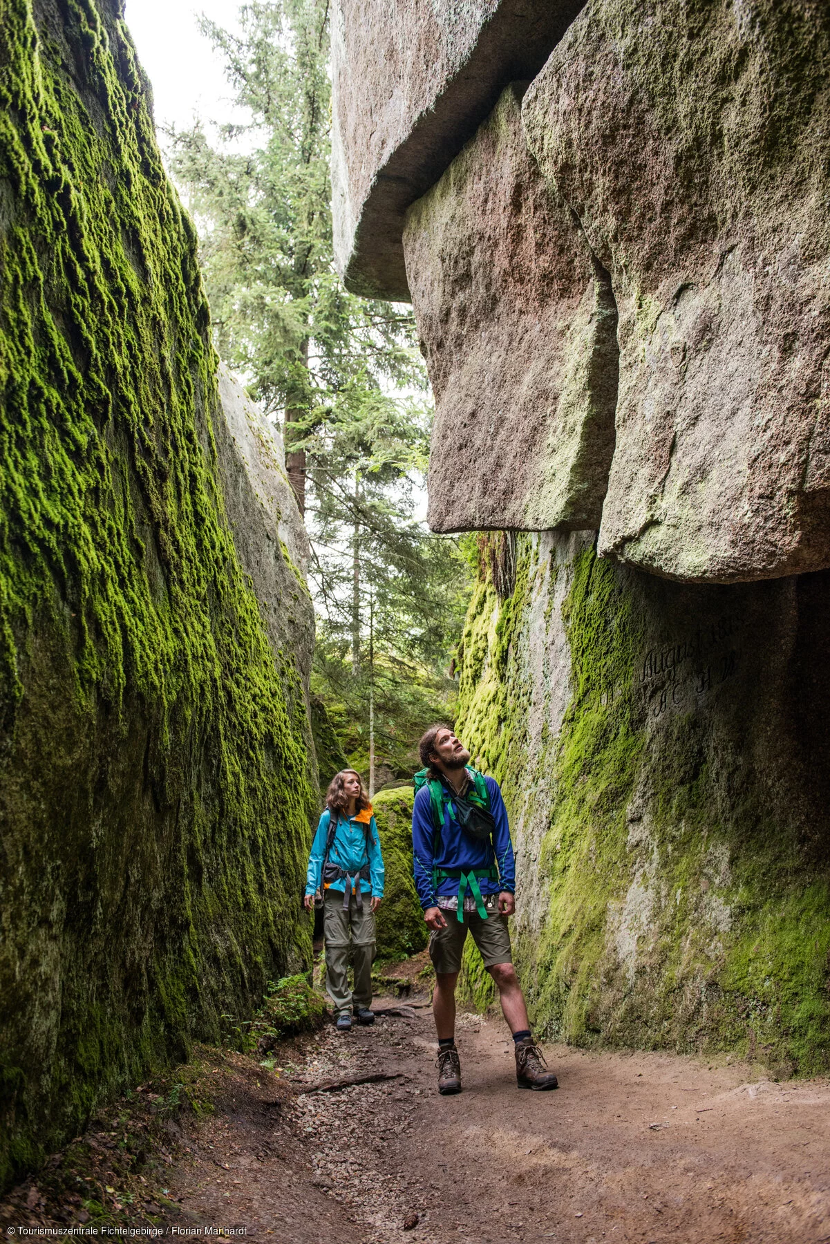 Wandern Felsenlabyrinth Luisenburg