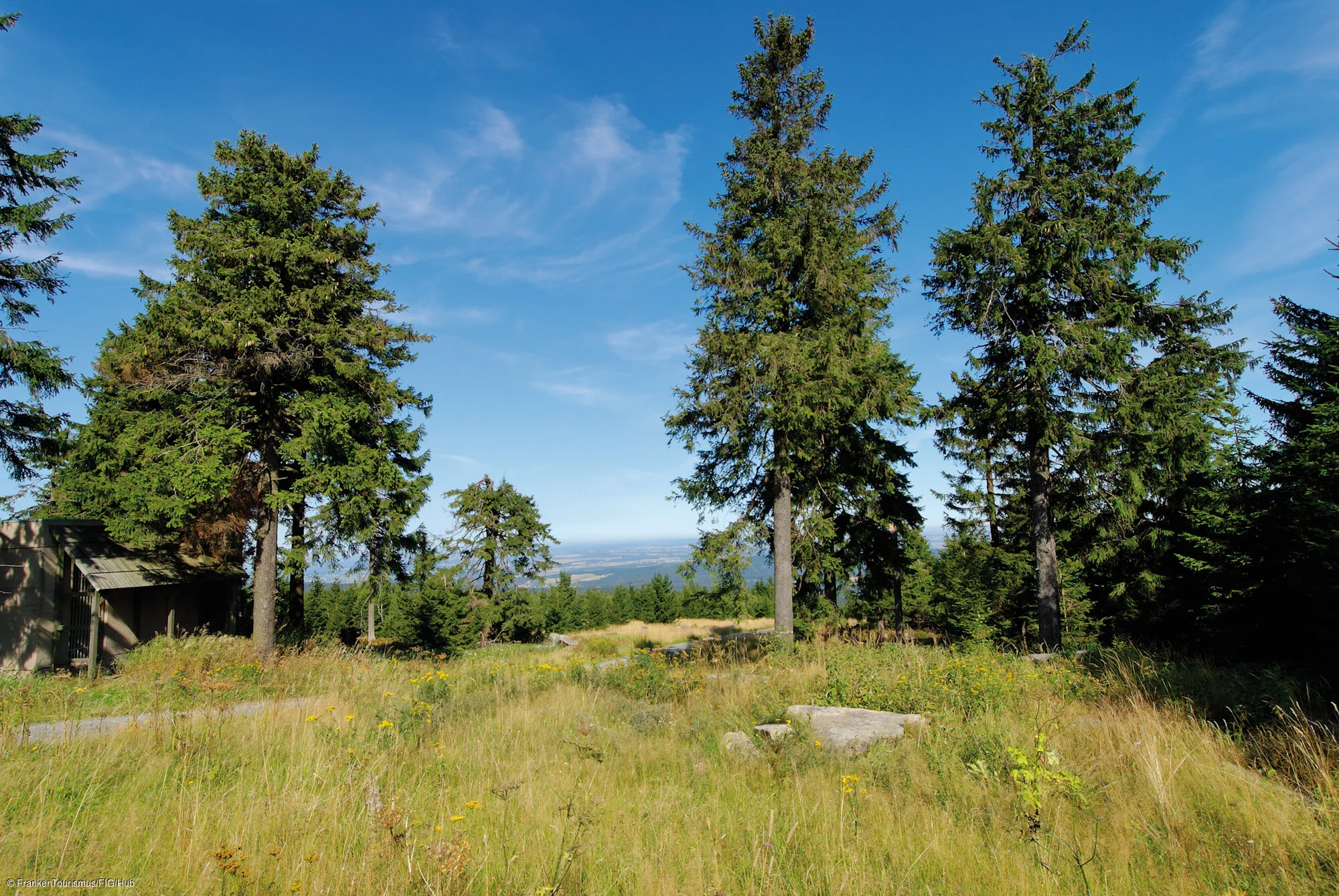 Landschaft am Schneeberg