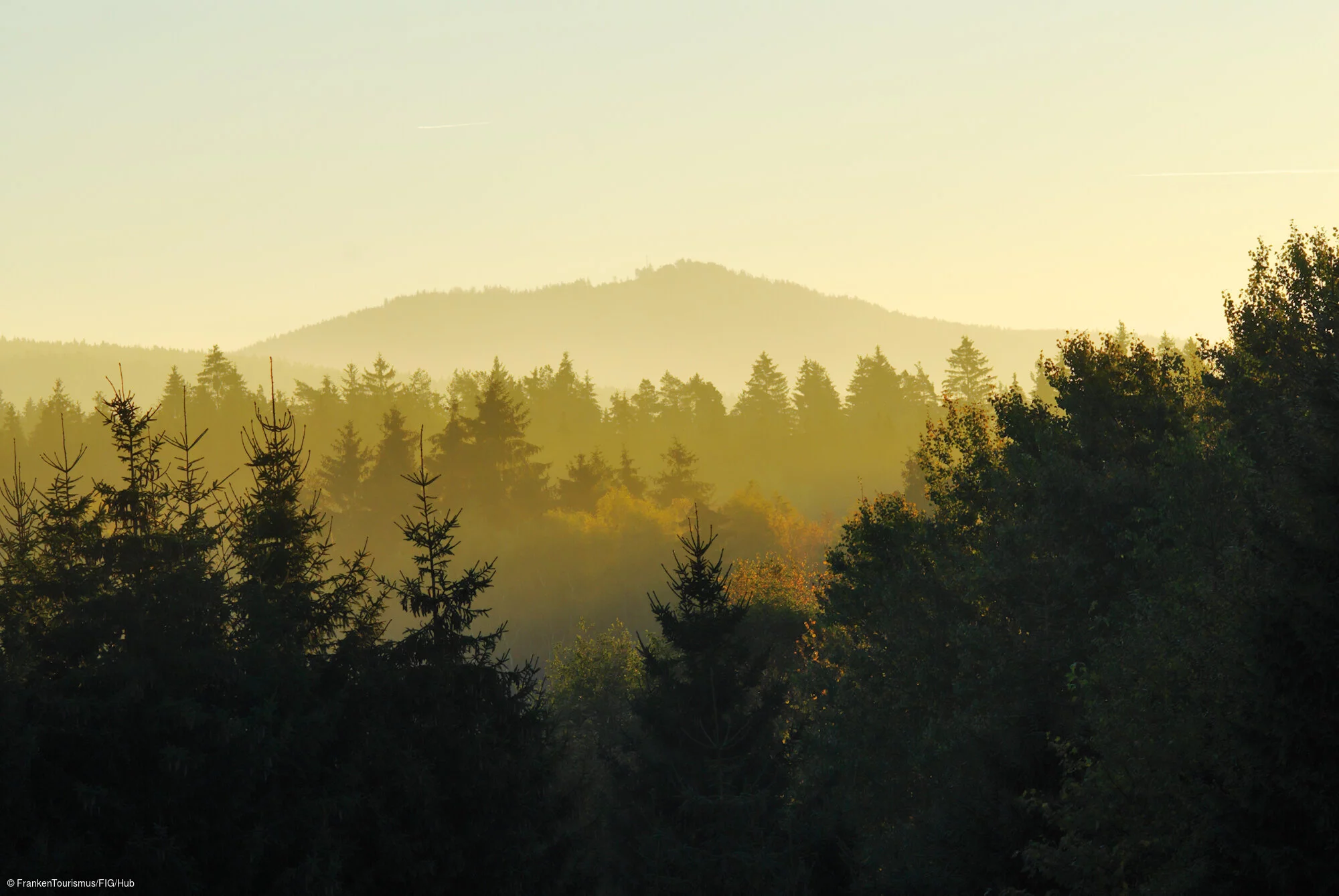 Abendstimmung im Fichtelgebirge
