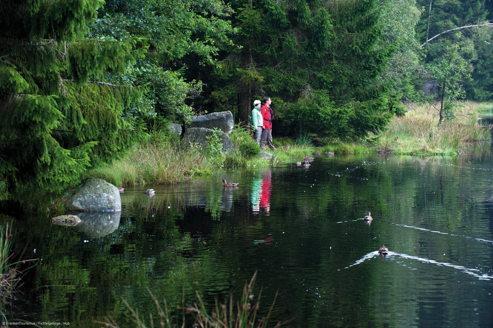 Wandern am Fichtelsee