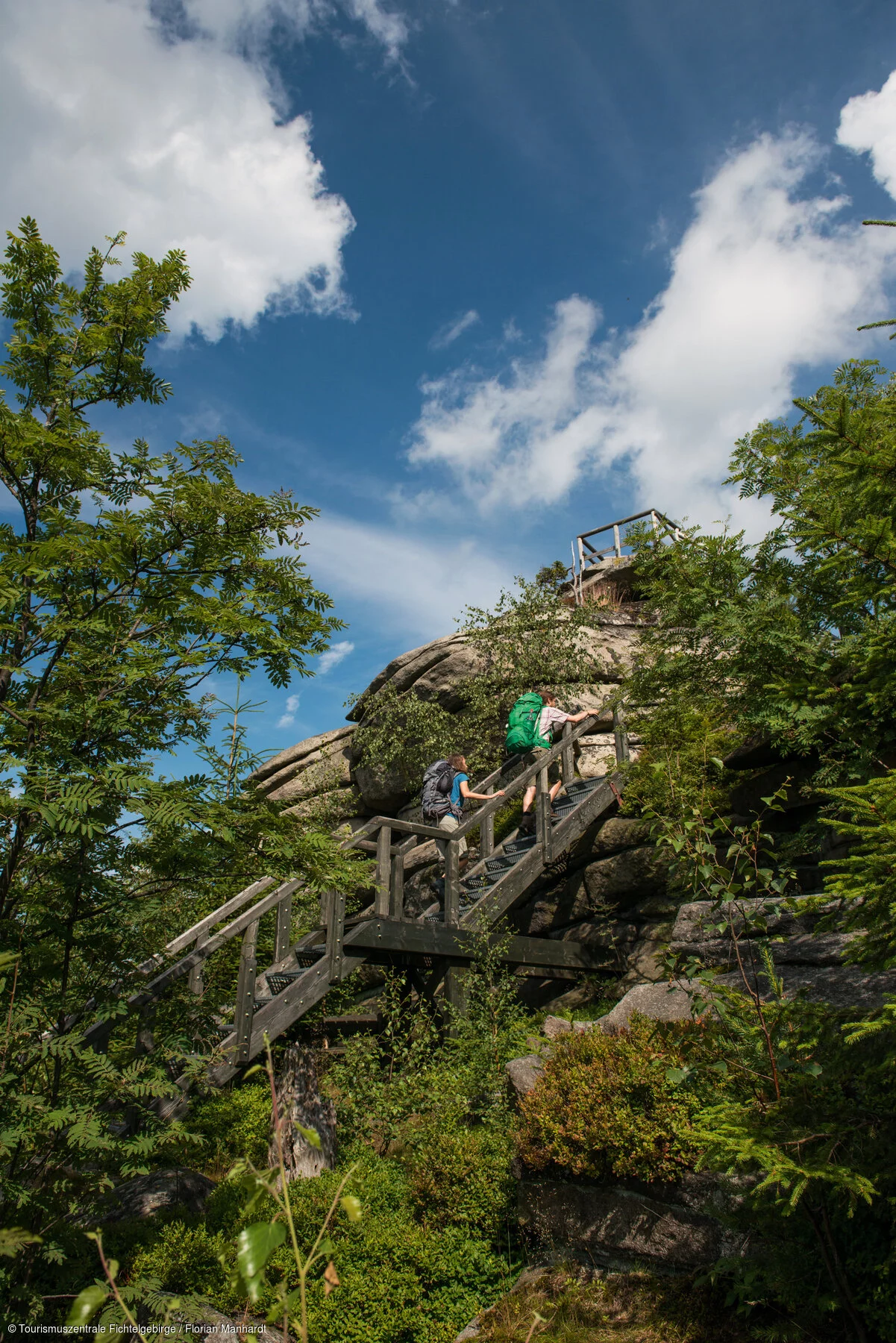 Treppe Aufstieg Aussichtspunkt