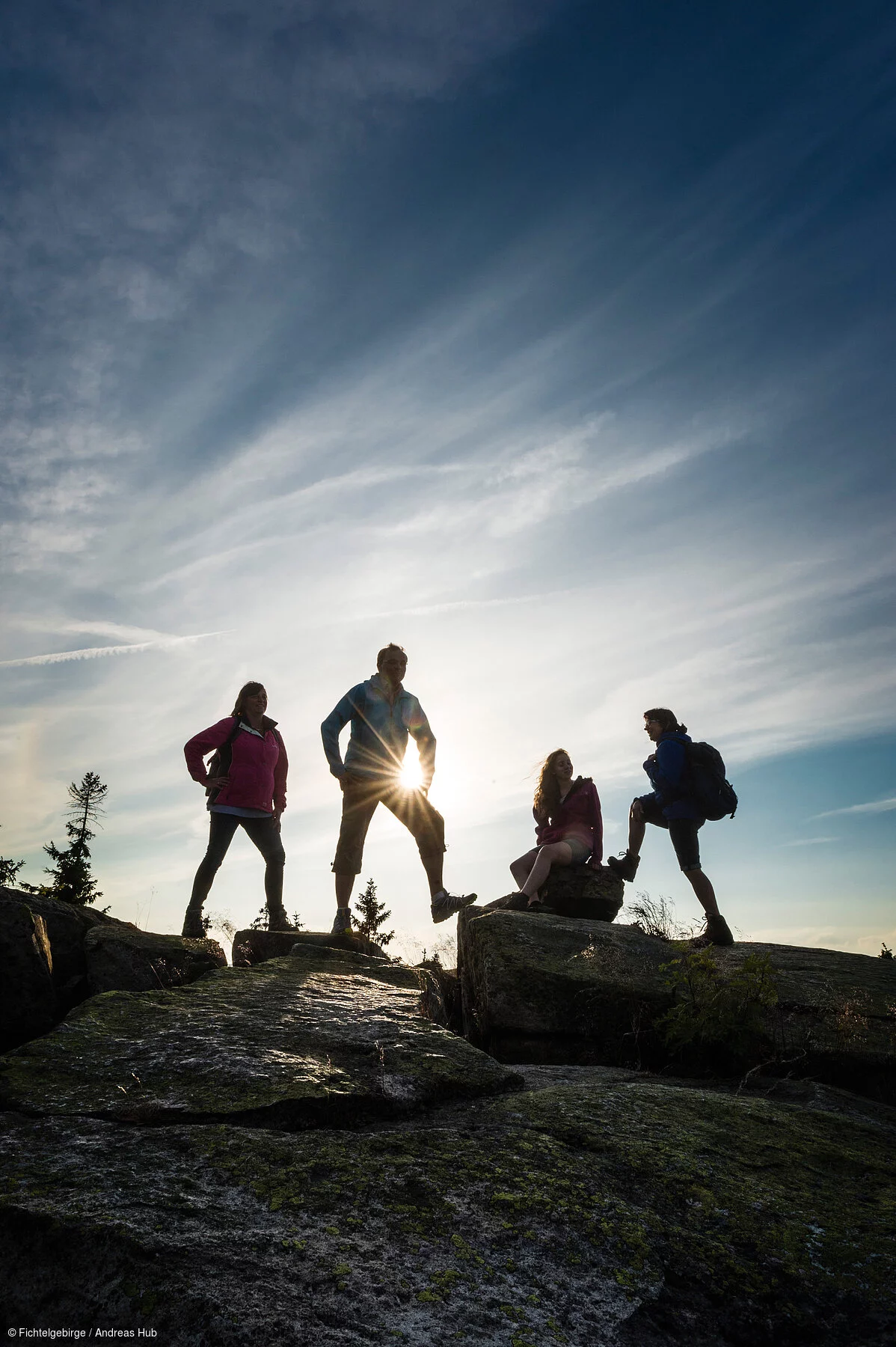 Wanderung zum Plattengipfel am Ochsenkopf