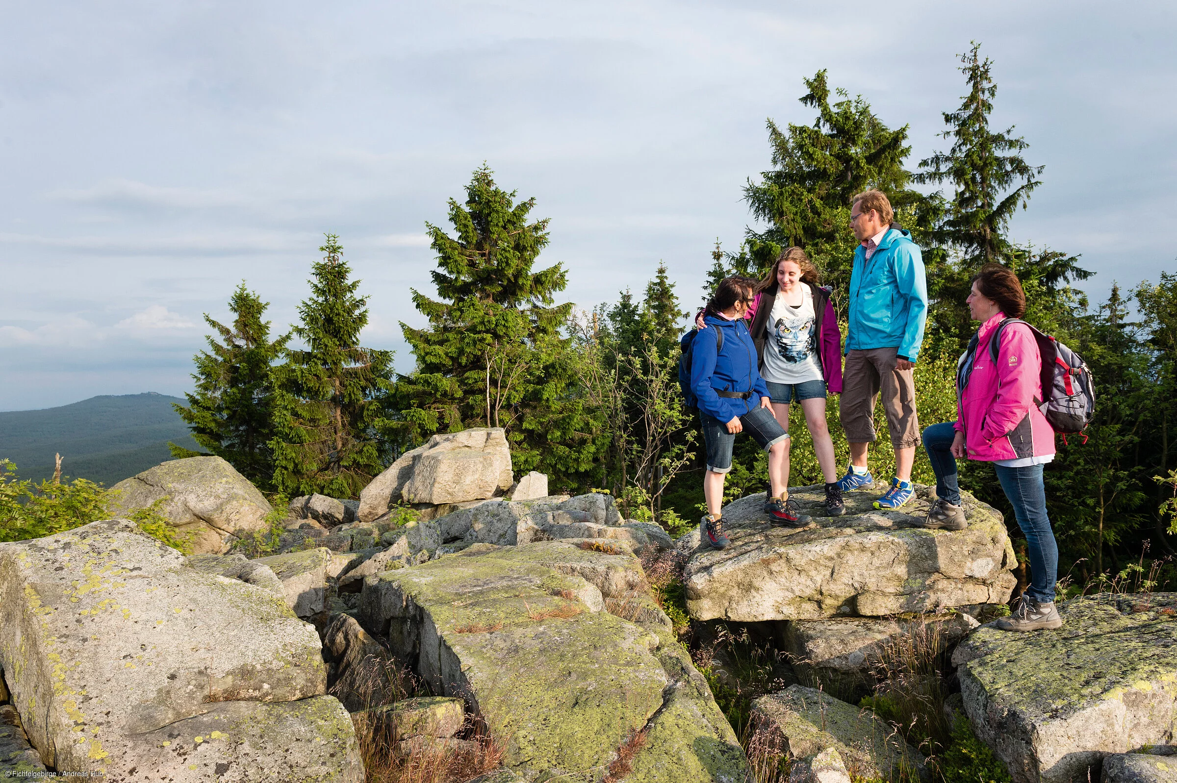 Wanderung zum Plattengipel am Ochsenkopf