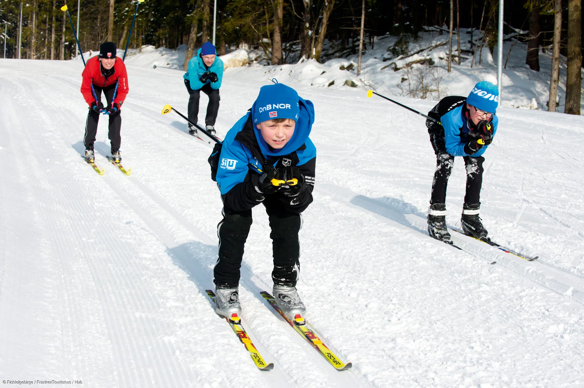 Skilanglauf im Fichtelgebirge