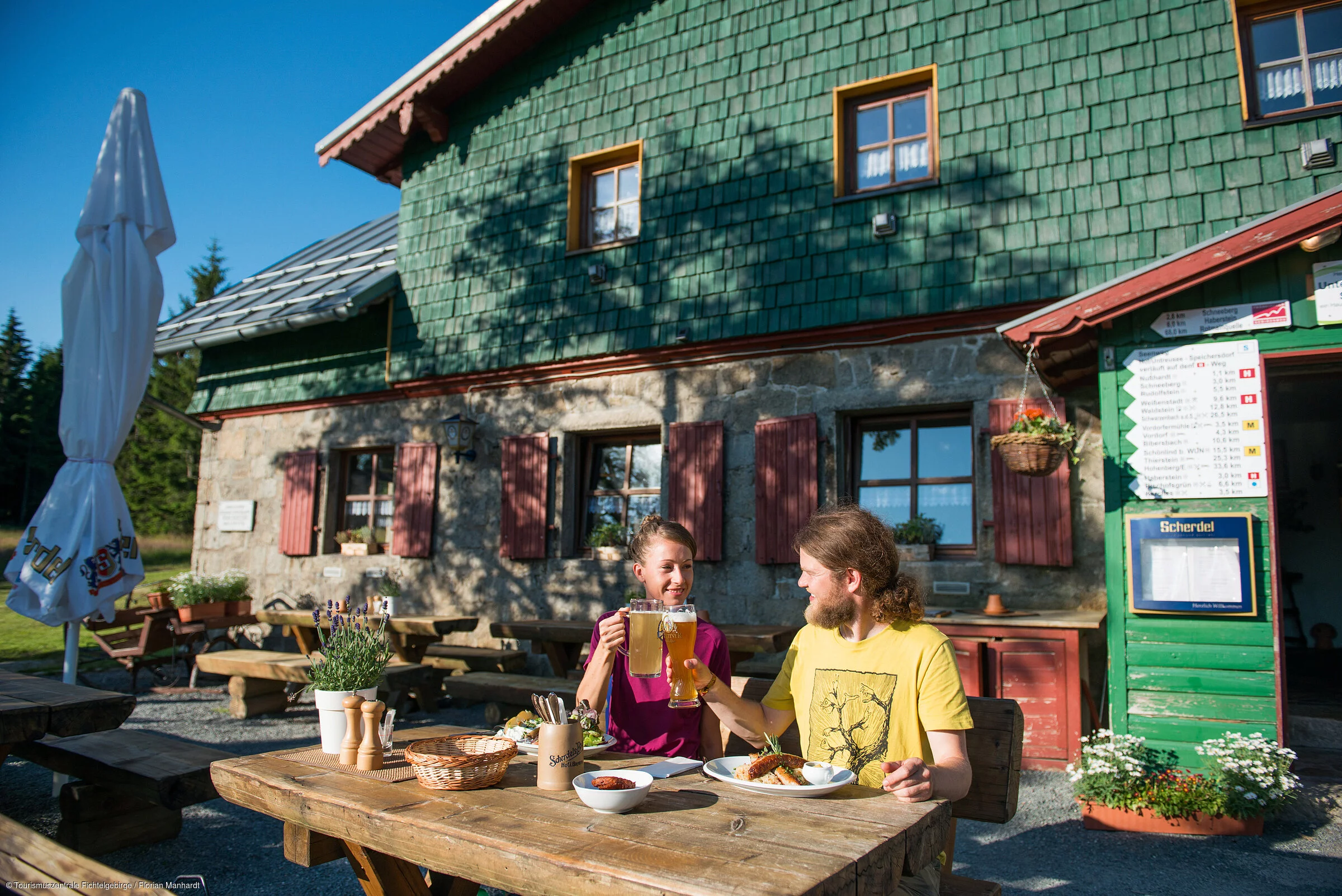Hütte Brotzeit