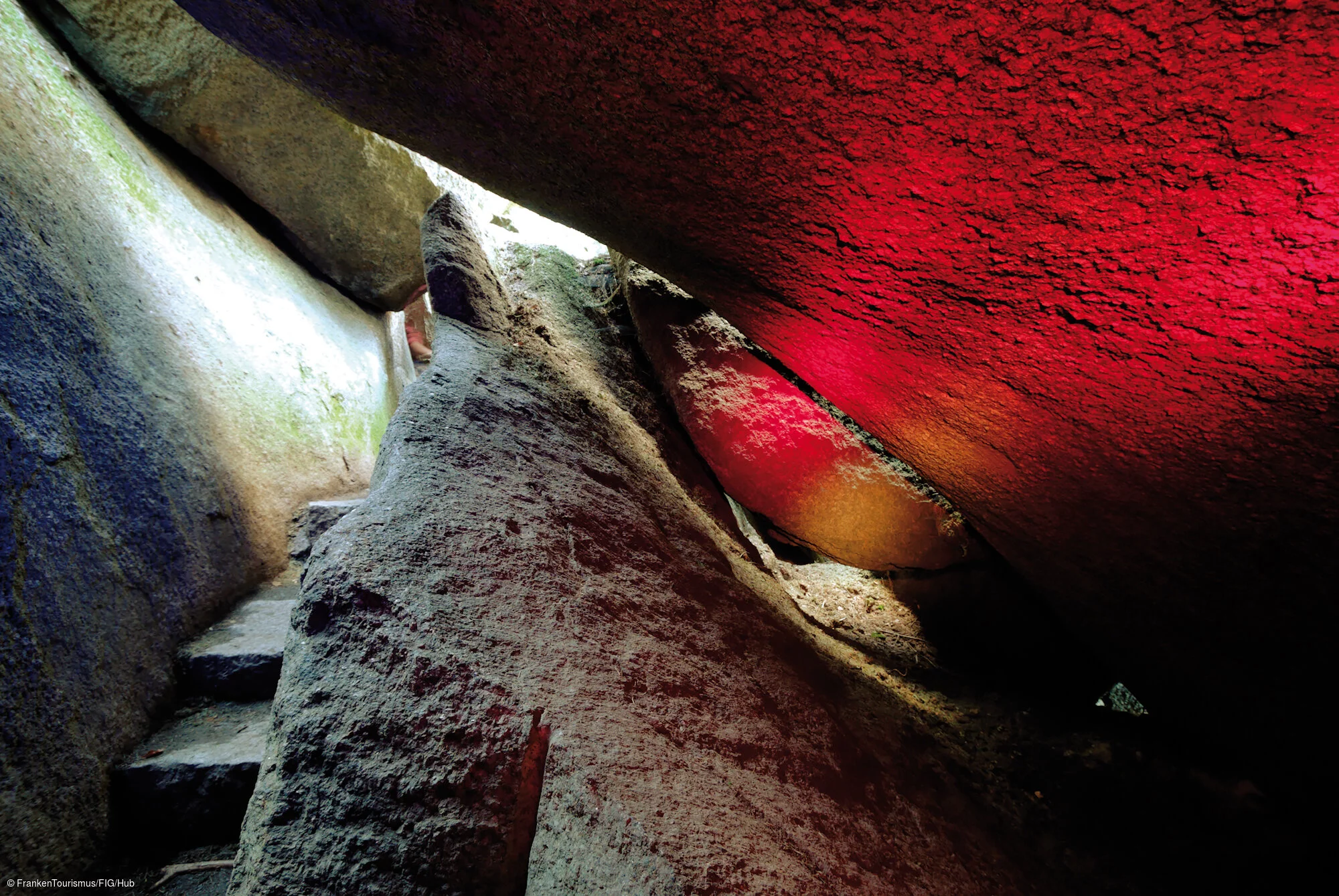 Felsenhöhle im Fichtelgebirge