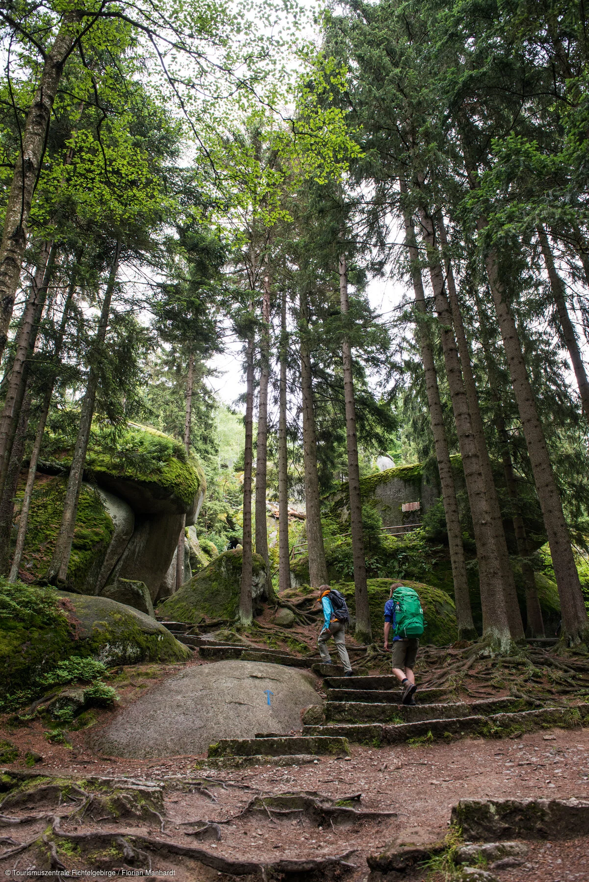 Wandern Felsenlabyrinth Luisenburg