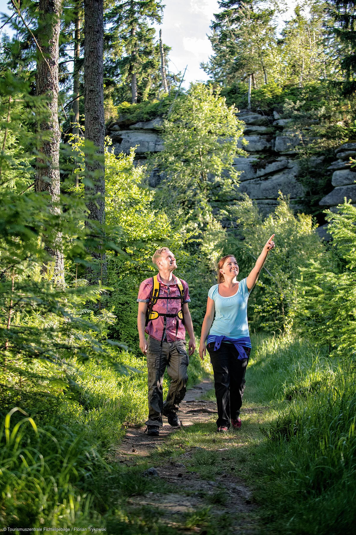 Wandern Treppenstein