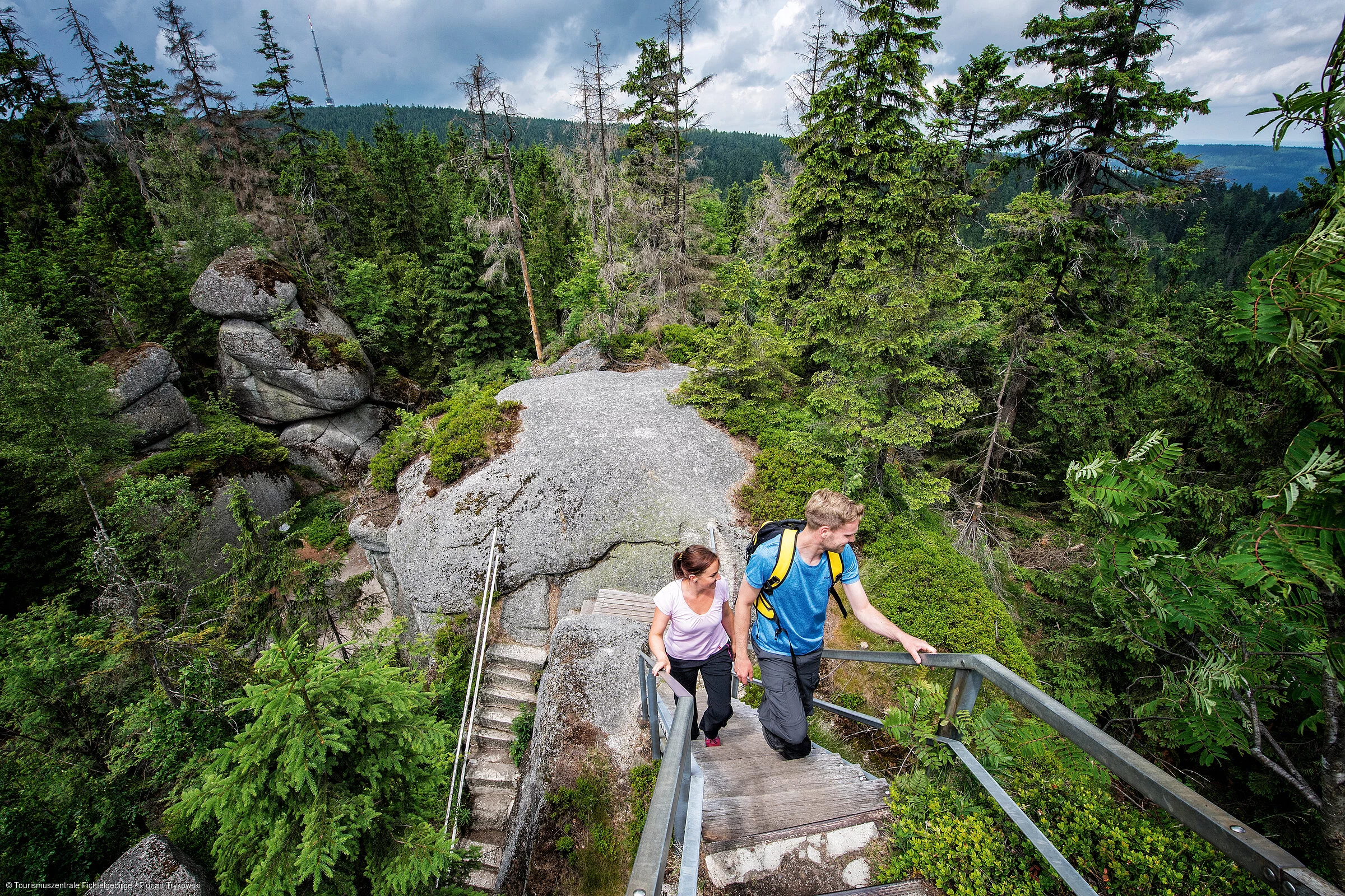 Weißmainfels Treppe