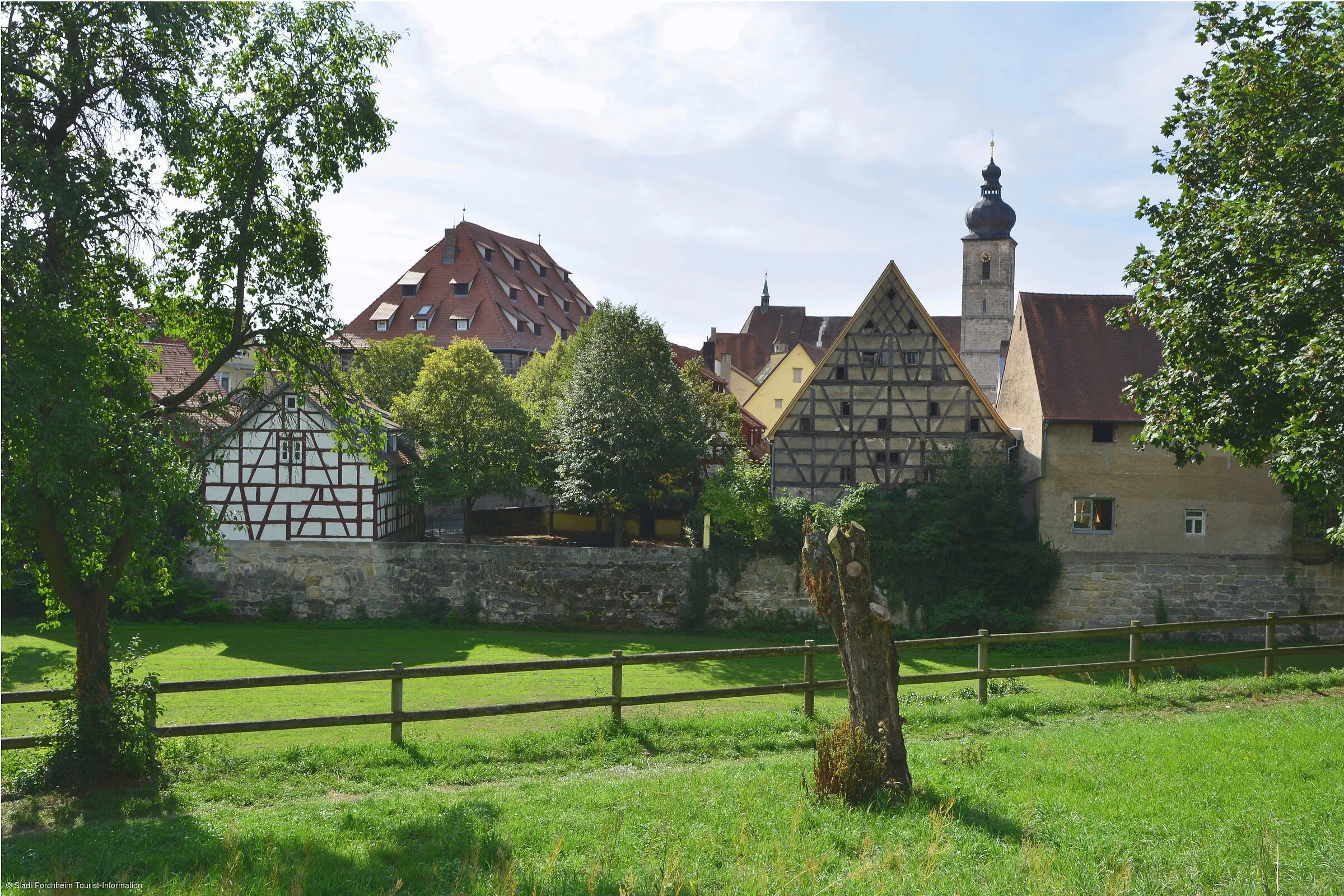 Altstadt aus dem Grünen