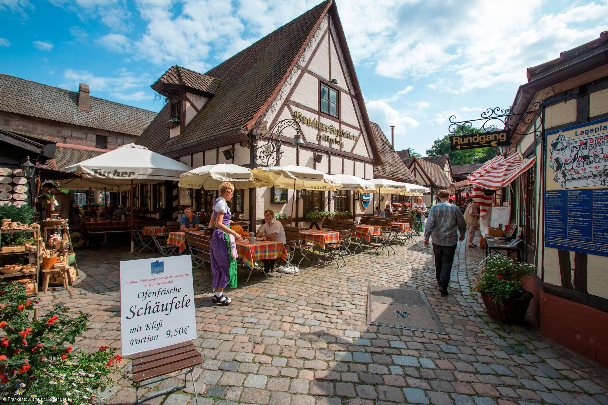 Bratwurstglöcklein-Restaurant im Handwerkerhof