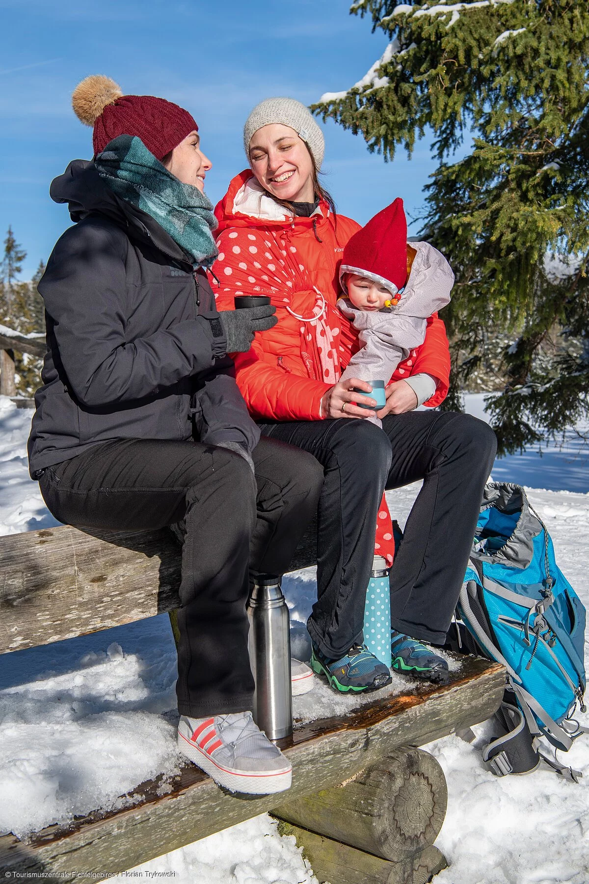 Winterwandern Pause
