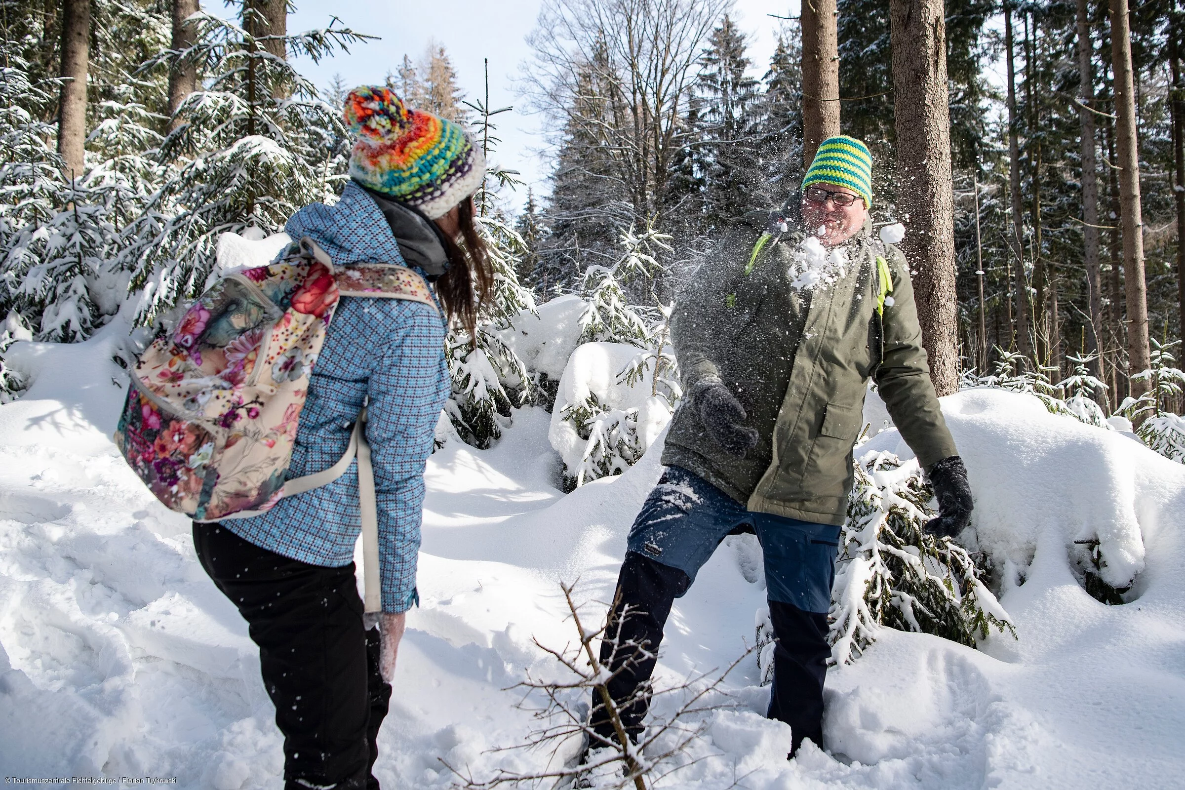 Winterwandern Schneeball