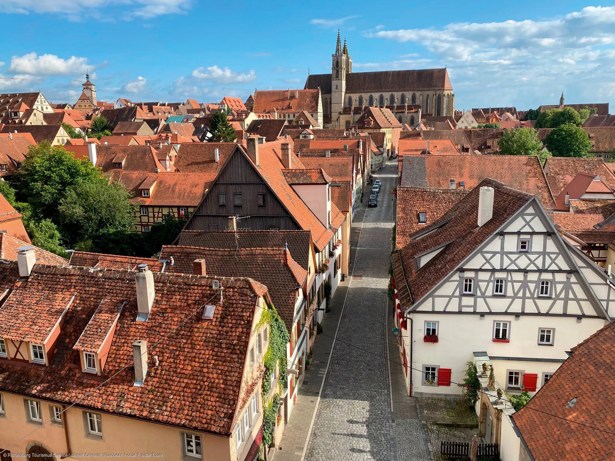 An der Romantischen Straße: Klingenviertel Rothenburg