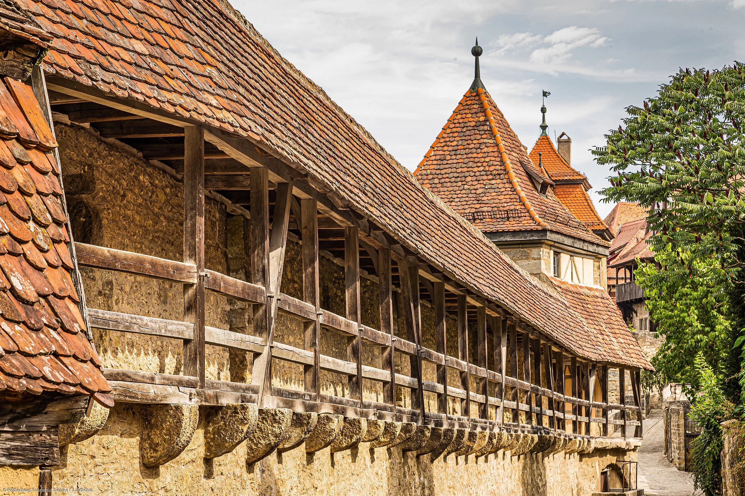 Türme und Stadtmauer Rothenburg