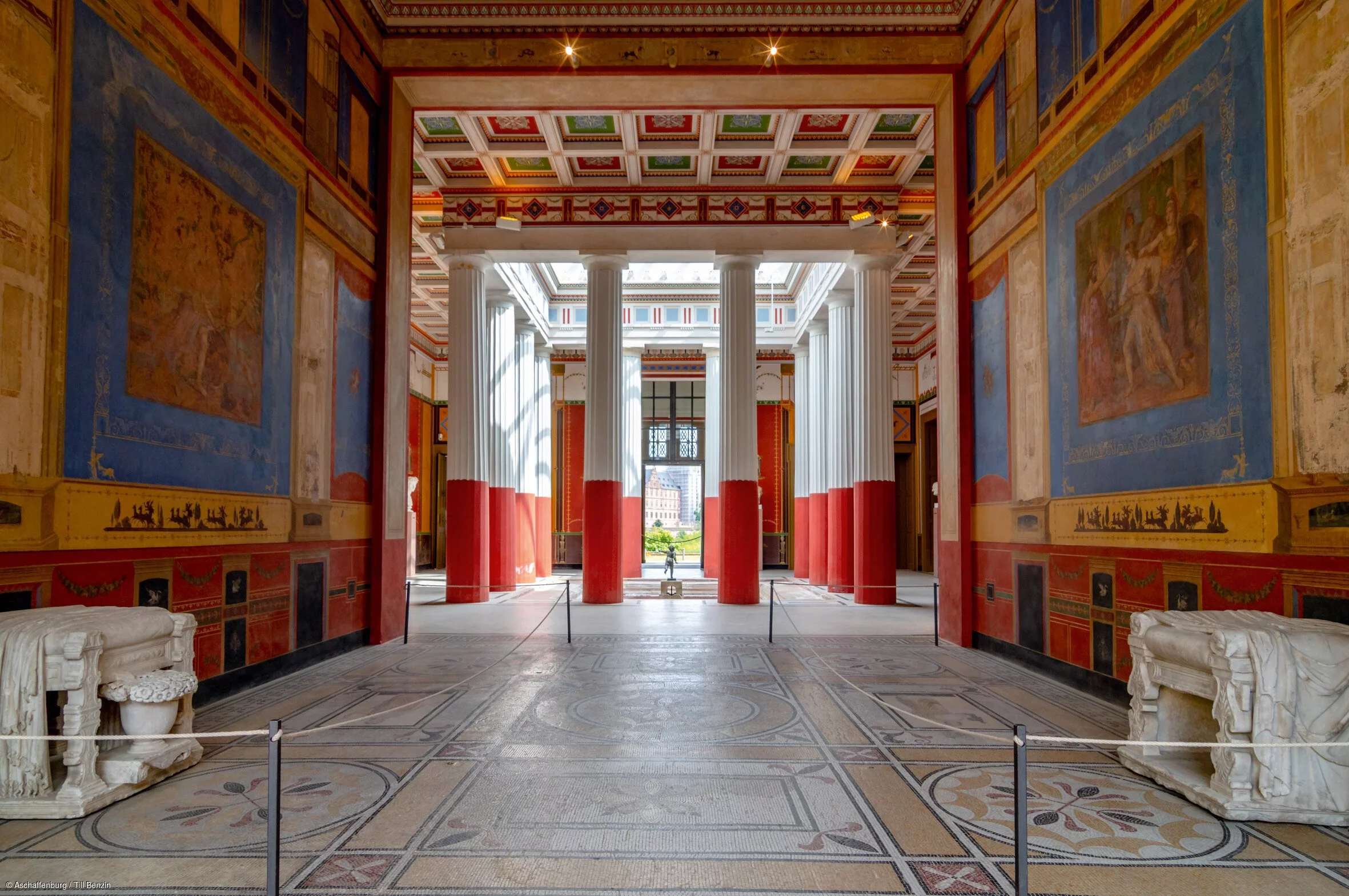 Innenansicht Pompejanum