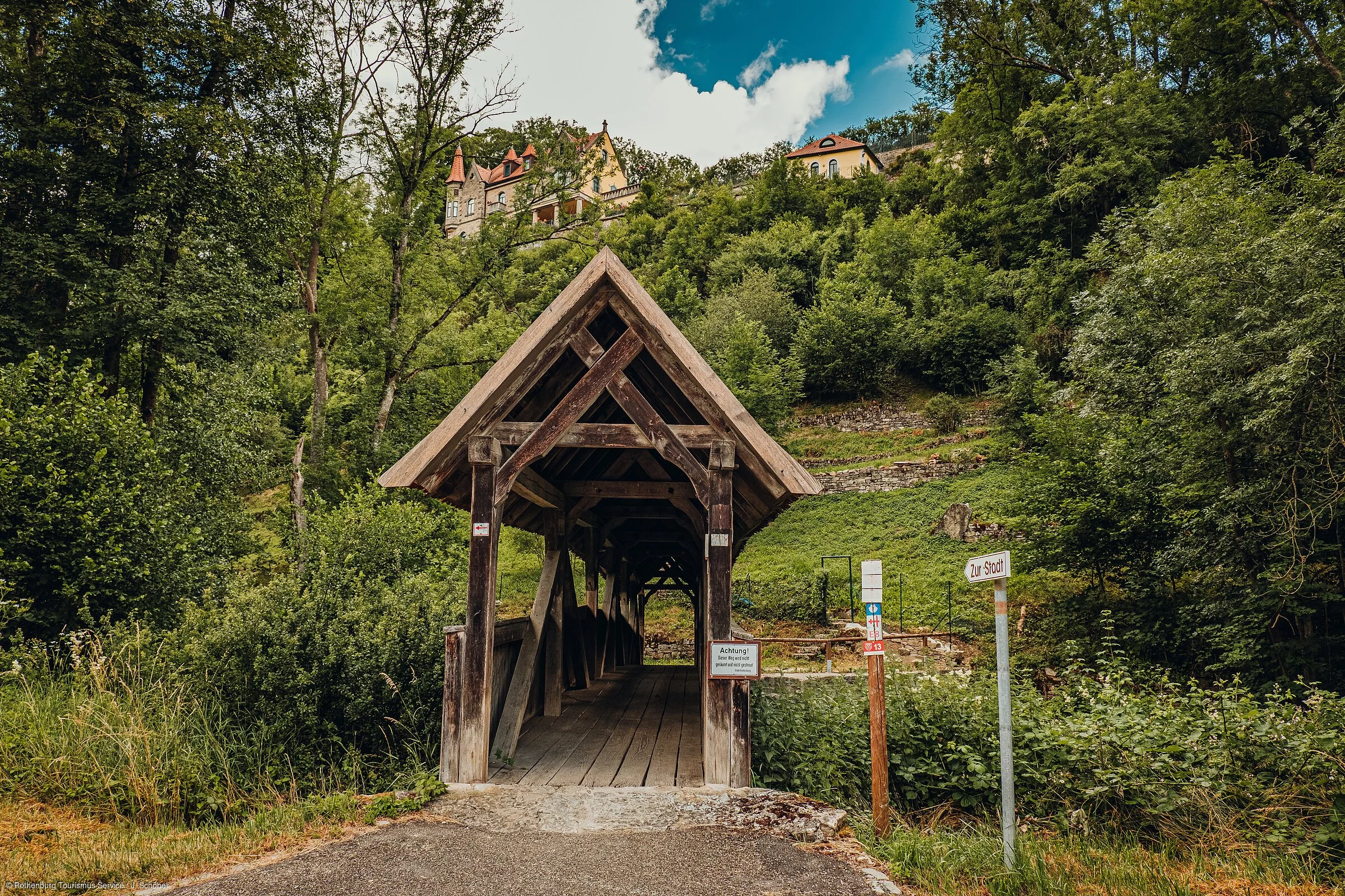 Wandern um Rothenburg