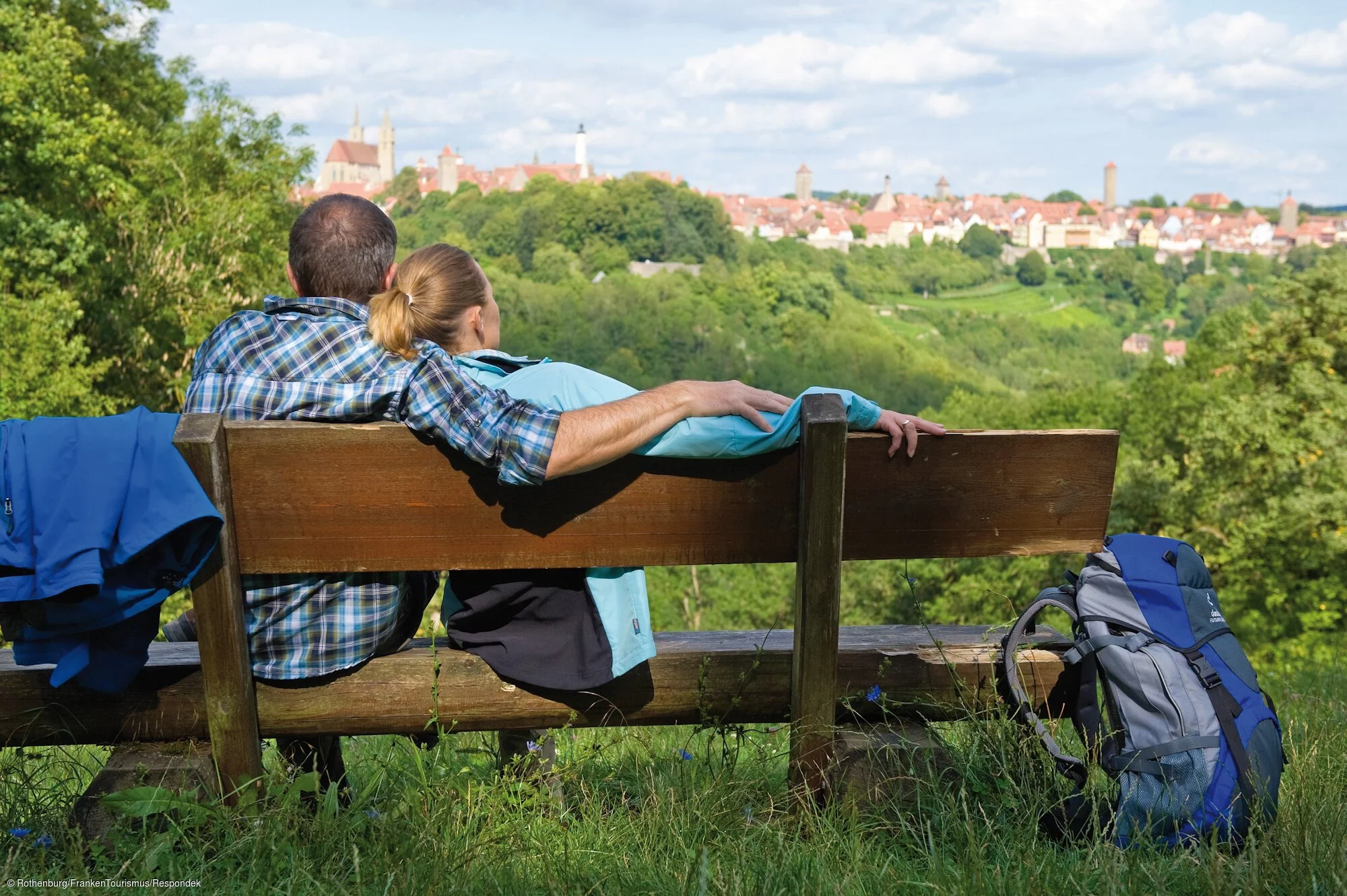 Wandern bei Rothenburg ob der Tauber