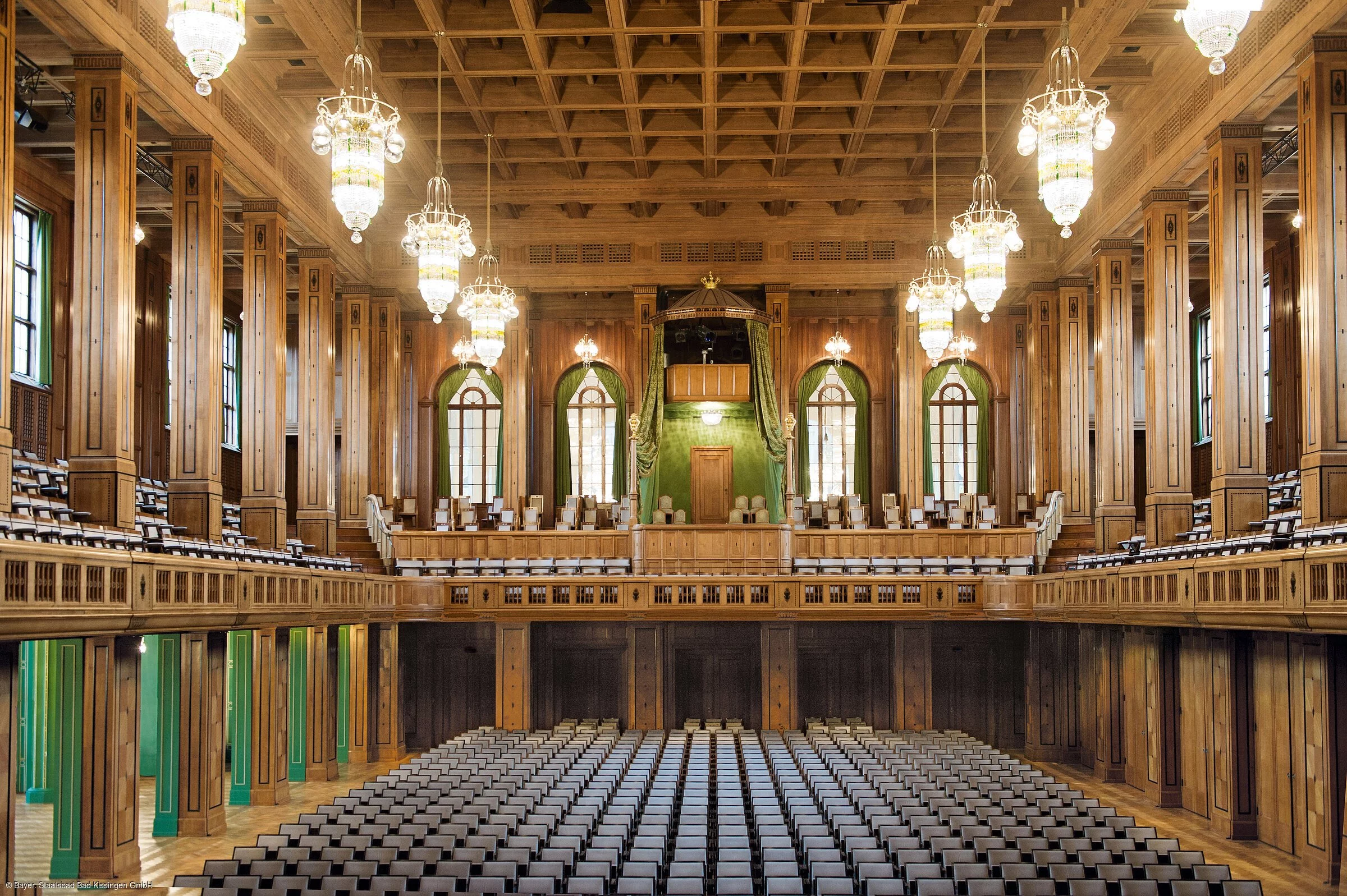 Max-Littmann-Saal im Regentenbau - einer der bedeutendsten Konzertsäle der Welt
