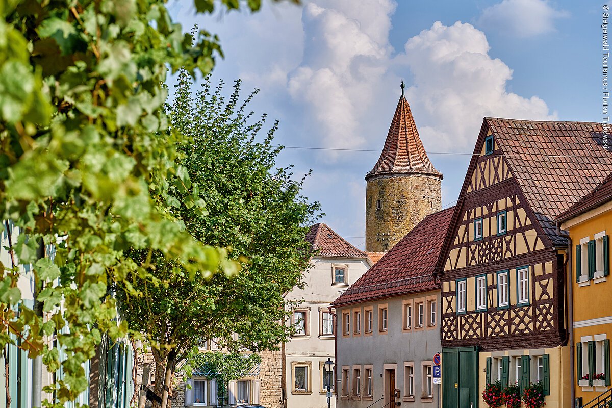 Stadtkern mit Fachwerk