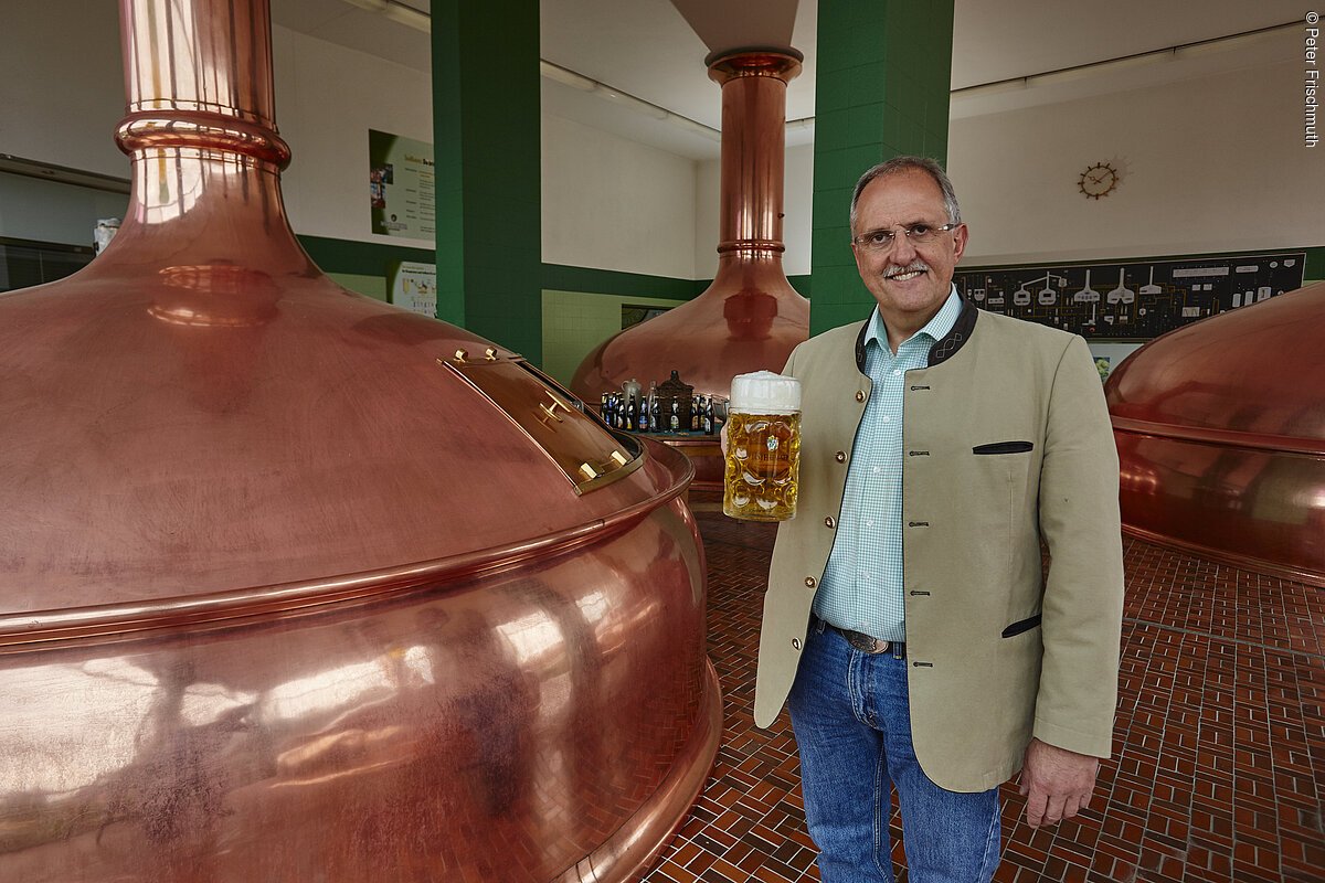 DEU , Deutschland , Baden-Wuerttemberg , Tauberbischofsheim - Distelhaeuser Brauerei im Stadtteil Distelhausen , | DEU Germany, Tauberbischofsheim - Distelhaeuser Brauerei im Stadtteil Distelhausen| [ Veroeffentlichung nur gegen Honorar nach MFM und Urhebervermerk:  (c) Peter Frischmuth / argus.  Belegexemplar an Argus Fotoagentur, Sternstr.67, 20357 Hamburg, Germany, e-mail: frischmuth@argus-foto.de, Photographer Portfolio: www.peterfrischmuth.de, Bankverbindung  IBAN: DE 25 200505501211128002, BIC: HASPDEHHXXX, Hamburger Sparkasse ]
