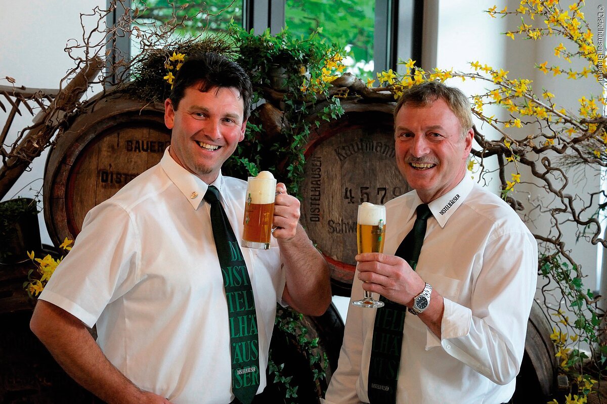 In der Distelhäuser Brauerei